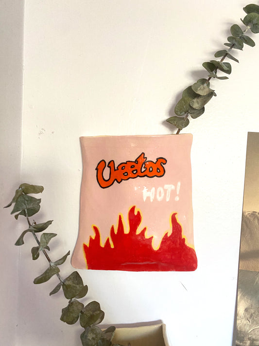 Hot Cheetos Wall Vase