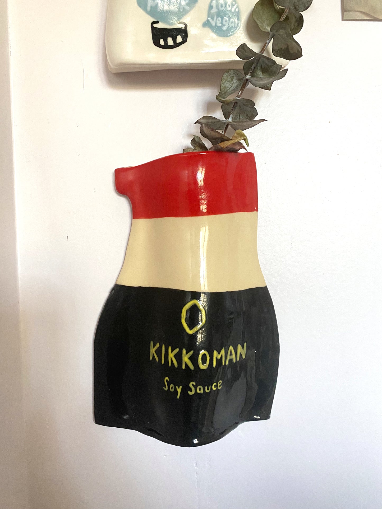 Soy Sauce Wall Vase